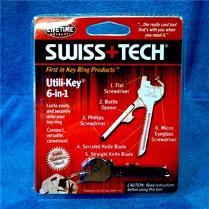 SWISS-TECH Utili-Key 6-in-1 