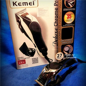 ชุดปัตตาเลี่ยนไฟฟ้า Kemei Deluxe Chrome Pro