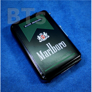 กล่องบุหรี่พร้อมไฟแช็ค แบบ ไฮเท็ค Marlboro Green