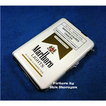 กล่องบุหรี่พร้อมไฟแช็ค แบบ ไฮเท็ค Marlboro Light